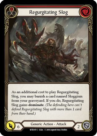 Regurgitating Slog (Red) (WTR197) - Welcome to Rathe 1st Edition