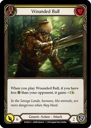 Wounded Bull (Yellow) (WTR201) - Welcome to Rathe 1st Edition
