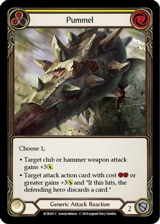 Pummel (Yellow) (WTR207) - Welcome to Rathe Unlimited Edition