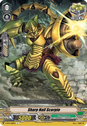 Sharp Nail Scorpio (V-BT10/088EN) - V-BT10: Phantom Dragon Aeon