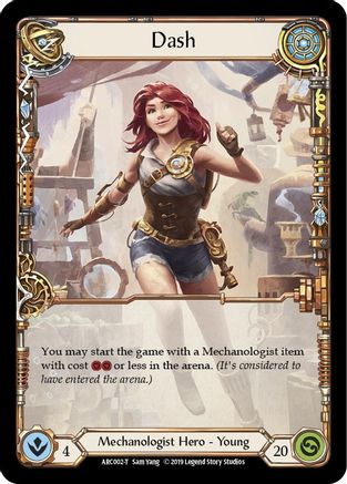 Dash // Dash, Inventor Extraordinaire (ARC002) - Arcane Rising Unlimited Edition