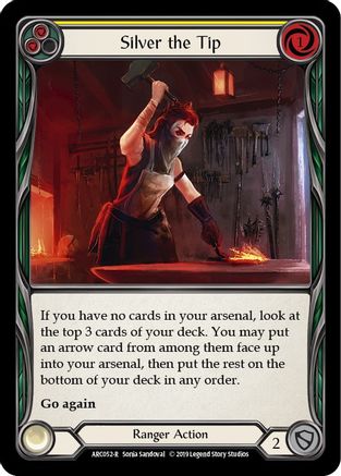 Silver the Tip (Yellow) (ARC052) - Arcane Rising Unlimited Edition
