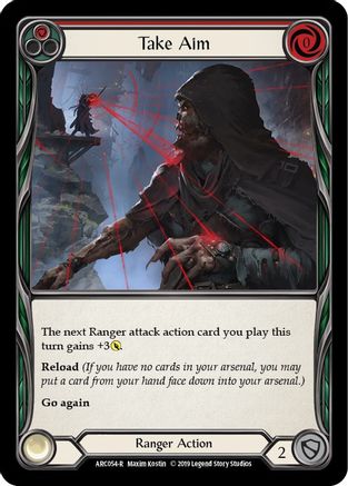 Take Aim (Red) (ARC054) - Arcane Rising Unlimited Edition