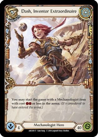 Dash, Inventor Extraordinaire // Runechant (ARC001) - Arcane Rising Unlimited Edition