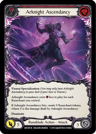 Arknight Ascendancy (ARC080) - Arcane Rising Unlimited Edition