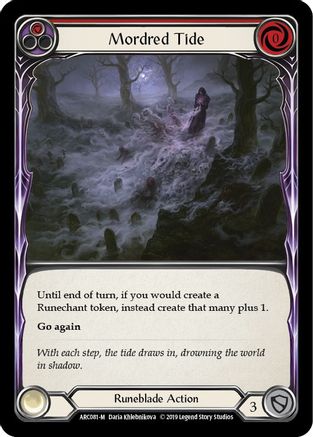 Mordred Tide (ARC081) - Arcane Rising Unlimited Edition Rainbow Foil