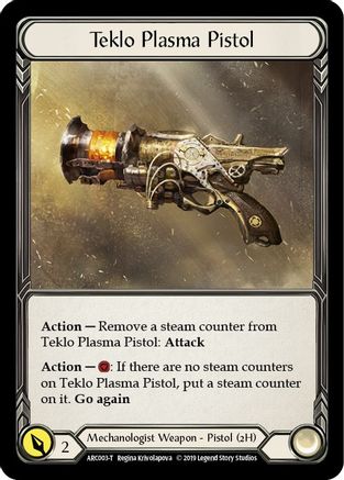 Teklo Plasma Pistol // Viserai (ARC003) - Arcane Rising Unlimited Edition