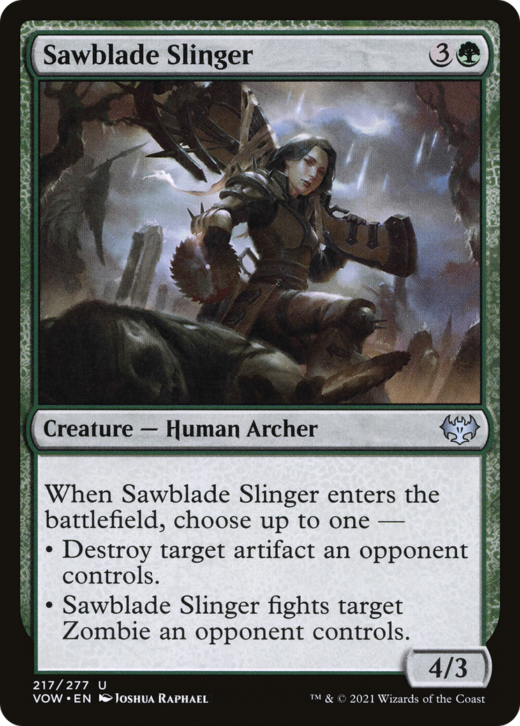 Sawblade Slinger [VOW - 217]