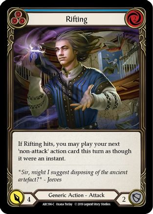 Rifting (Blue) (ARC196) - Arcane Rising 1st Edition