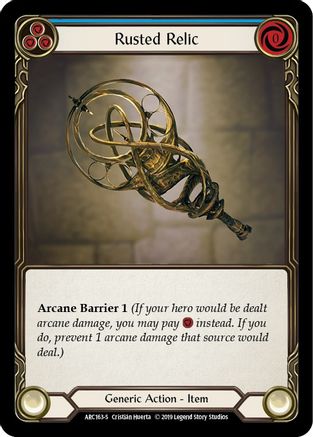 Rusted Relic (ARC163) - Arcane Rising Unlimited Edition Rainbow Foil