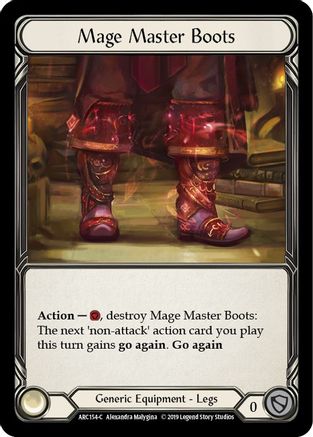 Mage Master Boots (ARC154) - Arcane Rising Unlimited Edition