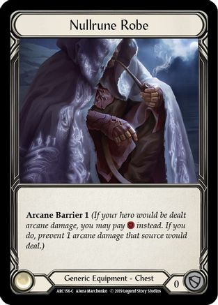 Nullrune Robe (ARC156) - Arcane Rising 1st Edition