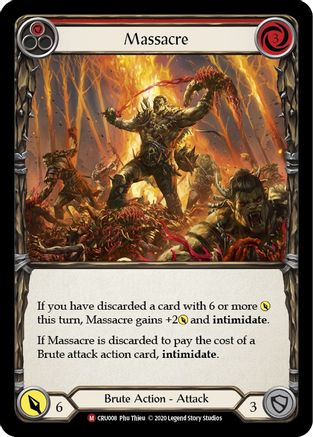 Massacre (CRU008) - Crucible of War 1st Edition