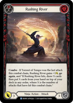 Rushing River (Red) (CRU060) - Crucible of War Unlimited Edition
