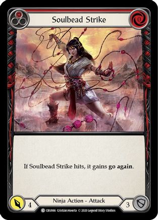 Soulbead Strike (Red) (CRU066) - Crucible of War 1st Edition