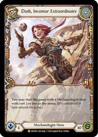 Dash, Inventor Extraordinaire (CRU098) - Crucible of War Unlimited Edition