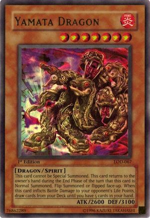Yamata Dragon (LOD-067) - Legacy of Darkness 1st Edition