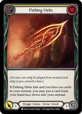 Pathing Helix (Yellow) (CRU130) - Crucible of War Unlimited Edition