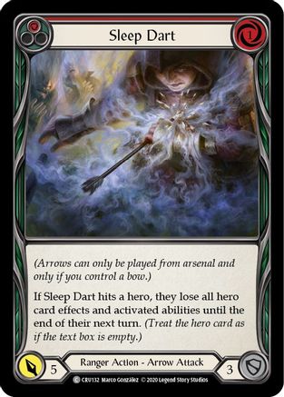 Sleep Dart (Red) (CRU132) - Crucible of War Unlimited Edition Rainbow Foil