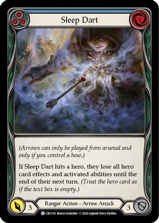 Sleep Dart (Blue) (CRU134) - Crucible of War 1st Edition
