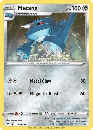 Metang 117/185  SWSH04 Vivid Voltage - Uncommon