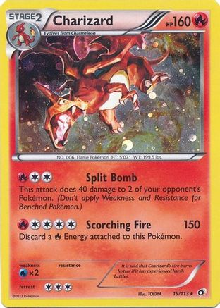 Charizard - 19/113 (Cosmos Holo) [MCAP - 019/113]