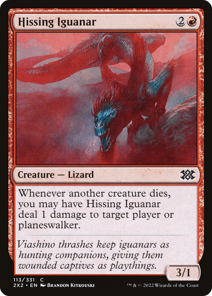 Hissing Iguanar [2X2 - 113]