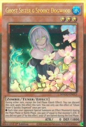 Ghost Sister & Spooky Dogwood (Alternate Art) [MAGO - MAGO-EN013]