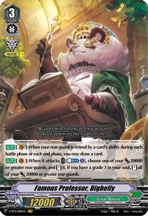 Famous Professor, Bigbelly (V-BT11/005EN) - V-BT11: Storm of the Blue Cavalry