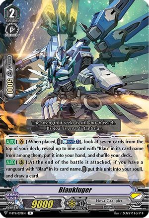 Blaukluger (V-BT11/033EN) - V-BT11: Storm of the Blue Cavalry