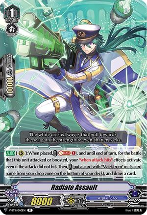 Radiate Assault (V-BT11/040EN) - V-BT11: Storm of the Blue Cavalry