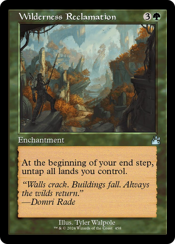 Wilderness Reclamation (Retro Frame) [RVR - 458]