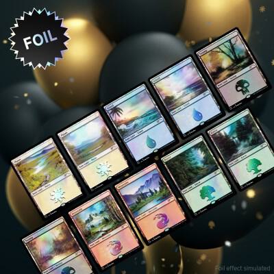 Happy Little Gathering Foil Edition - Traditional Foil Edition - Secret Lair Drop Series