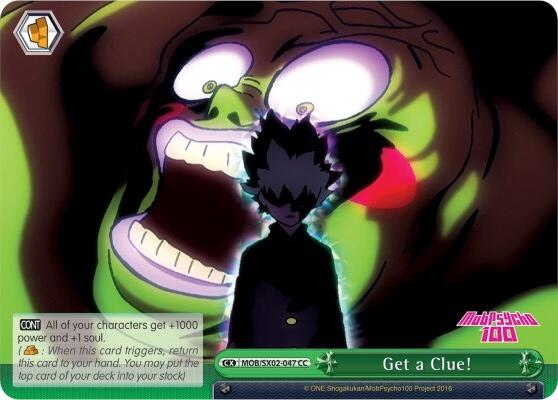 Get a Clue! [MOB/SX02 - MOB/SX02-047 CC]