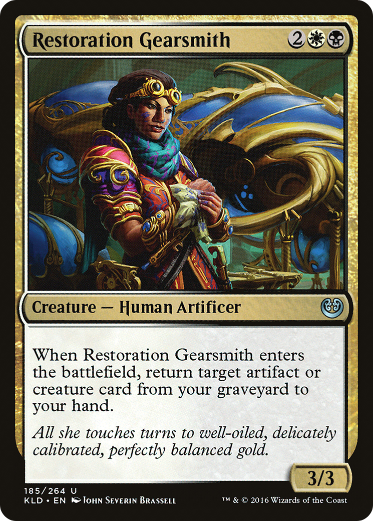 Restoration Gearsmith [KLD - 185]