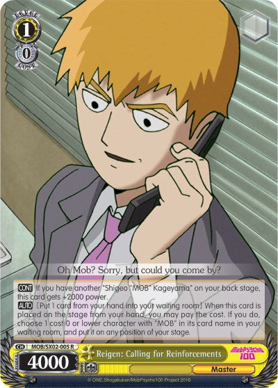 Reigen: Calling for Reinforcements [MOB/SX02 - MOB/SX02-005 R]