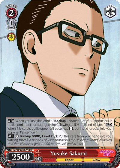 Yusuke Sakurai [MOB/SX02 - MOB/SX02-054 U]
