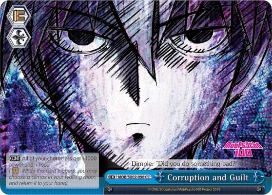 Corruption and Guilt [MOB/SX02 - MOB/SX02-098 CC]