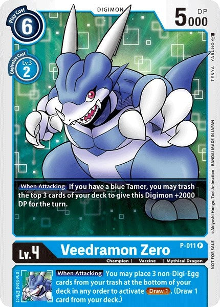Veedramon Zero - P-011 [D-PR - P-011 P]