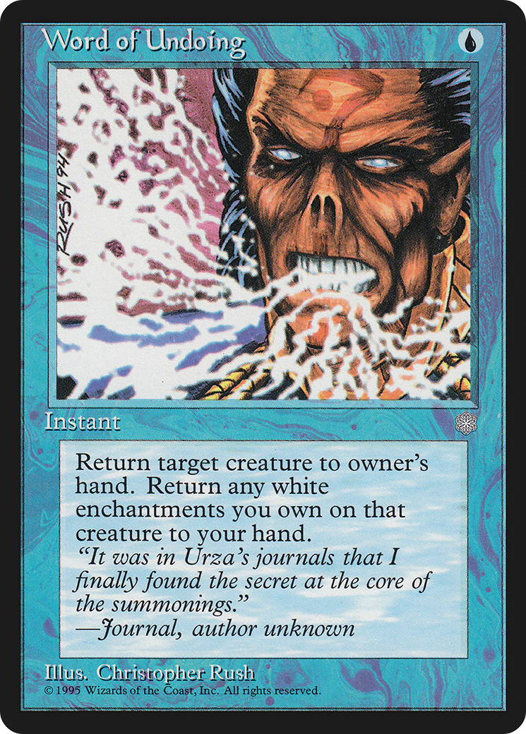 Word of Undoing [ICE - N/A]