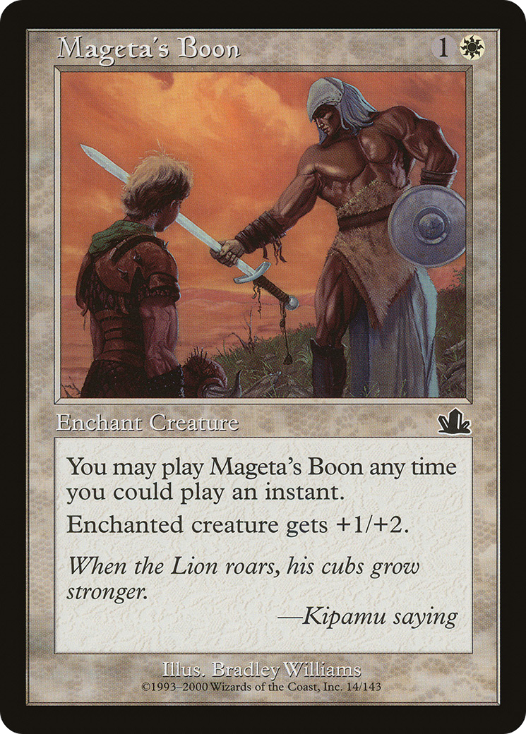 Mageta's Boon [PCY - 14]