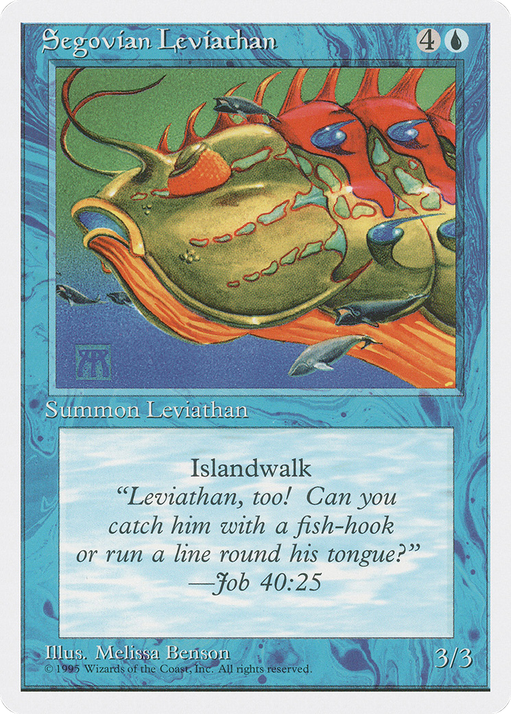 Segovian Leviathan [4ED - N/A]