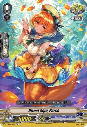 Direct Sign, Pursh (V-EB15/046EN) - V-EB15: Twinkle Melody