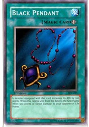 Black Pendant (SDP-025) - Starter Deck: Pegasus 1st Edition