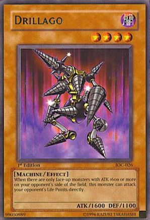 Drillago (IOC-026) - Invasion of Chaos 1st Edition