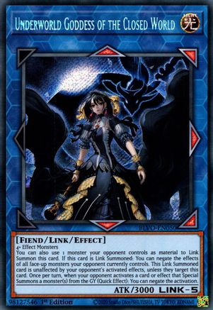 Underworld Goddess of the Closed World [BLVO - BLVO-EN050]