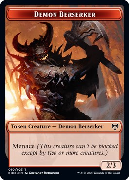 Demon Berserker Token [KHM - 10]