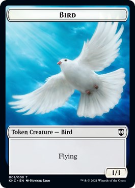 Bird (001) // Soldier Double-Sided Token [KHC - 1 // 4]