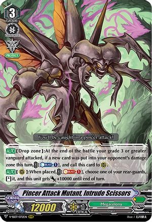 Pincer Attack Mutant, Intrude Scissors (V-SS07/072EN) - V-SS07: Clan Selection Plus Vol.1