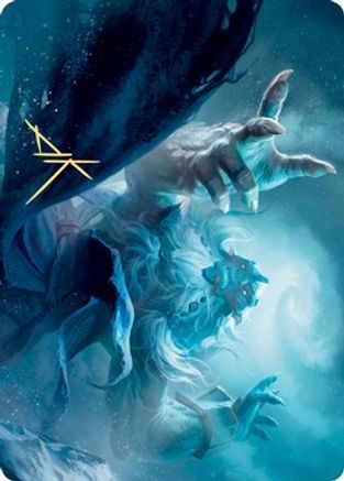 Cyclone Summoner Art Card (Gold-Stamped Signature) [ASKHM - 13]